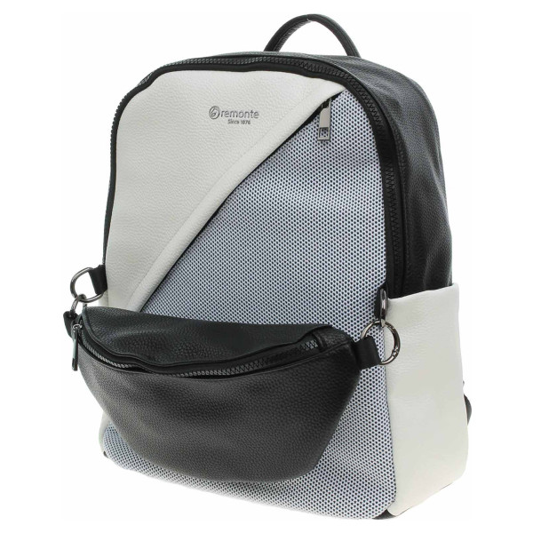 detail Remonte dámský batůžek s ledvinkou Q0533-01 schwarz kombi