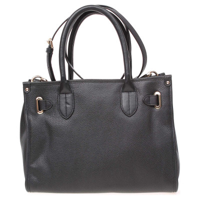 detail Tommy Hilfiger kabelka kožená BW56927457 černá