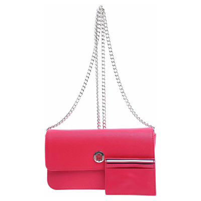 detail Tommy Hilfiger dámská kabelka AW0AW06629 614 tommy red