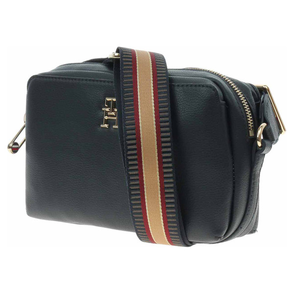 detail Tommy Hilfiger dámská kabelka AW0AW13136 Space Blue