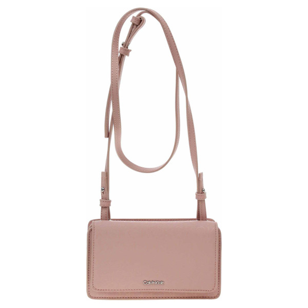 detail Calvin Klein dámská kabelka K60K610481 0J1 Cafe Au Lait Mono