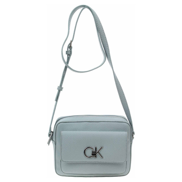 detail Calvin Klein dámská kabelka K60K609397 DYI Pearl Blue