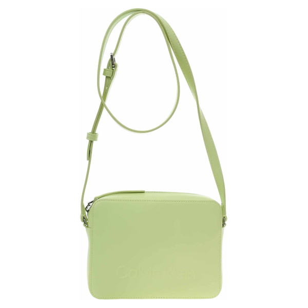 detail Calvin Klein dámská kabelka K60K610439 LT2 Spirit Green