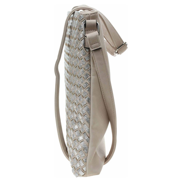 detail Rieker dámská kabelka H1033-61 beige-silver