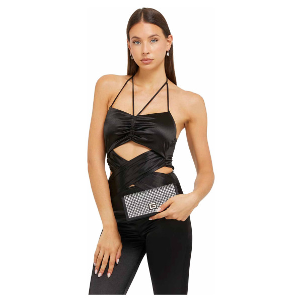 detail Guess dámské psaníčko HWEG8777710 BLACK