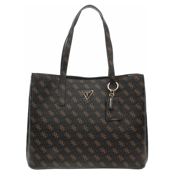 detail Guess dámská kabelka HWQG8778230 BROWN LOGO