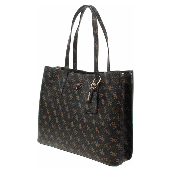 detail Guess dámská kabelka HWQG8778230 BROWN LOGO
