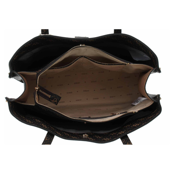 detail Guess dámská kabelka HWQG8778230 BROWN LOGO