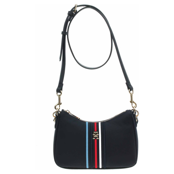 detail Tommy Hilfiger dámská kabelka AW0AW16780 DW6 Space Blue