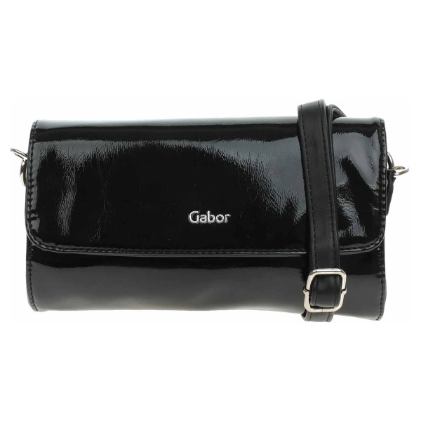 detail Gabor společenská kabelka 011214 Abeline black patent
