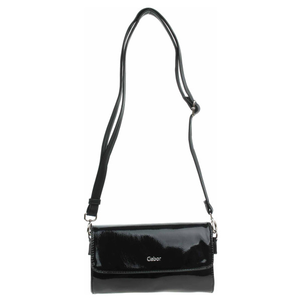 detail Gabor společenská kabelka 011214 Abeline black patent