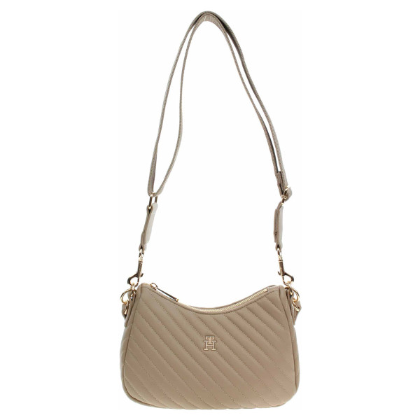 detail Tommy Hilfiger dámská kabelka AW0AW17016 AEG Beige