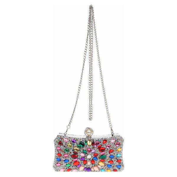 detail Laura Vita společenská kabelka 99019253 argent