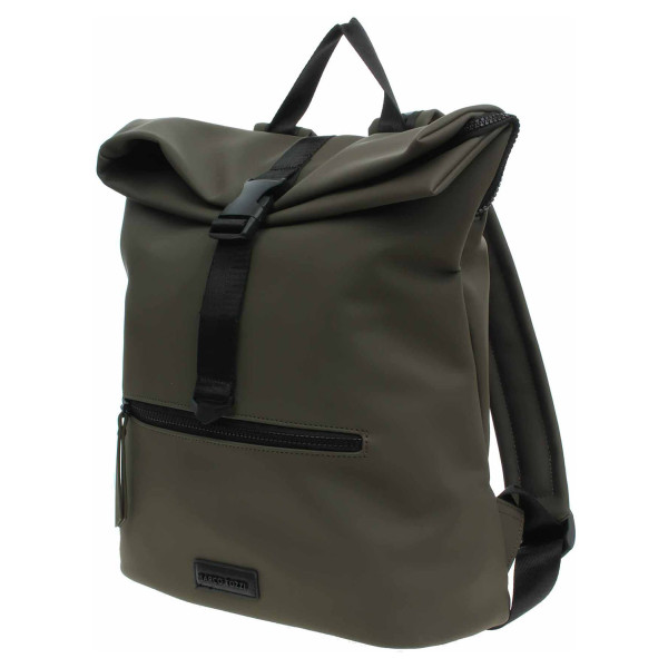 detail Marco Tozzi dámský batoh 2-61137-41 zelená