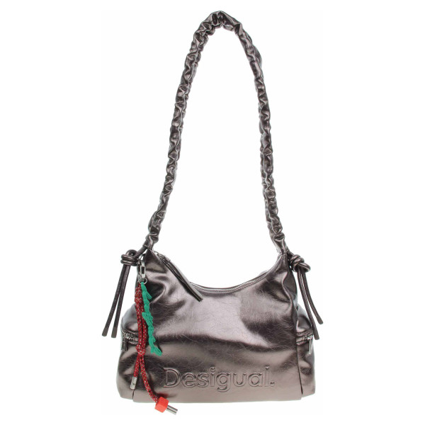 detail Desigual dámská kabelka 25WAXPAS 9225 dark silver