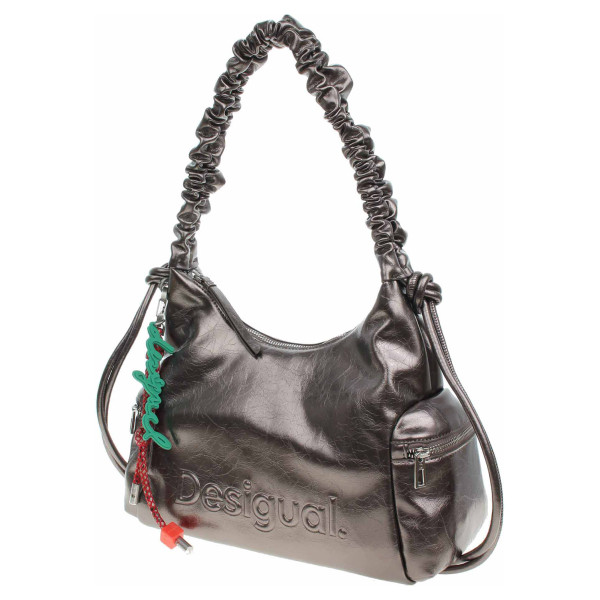 detail Desigual dámská kabelka 25WAXPAS 9225 dark silver