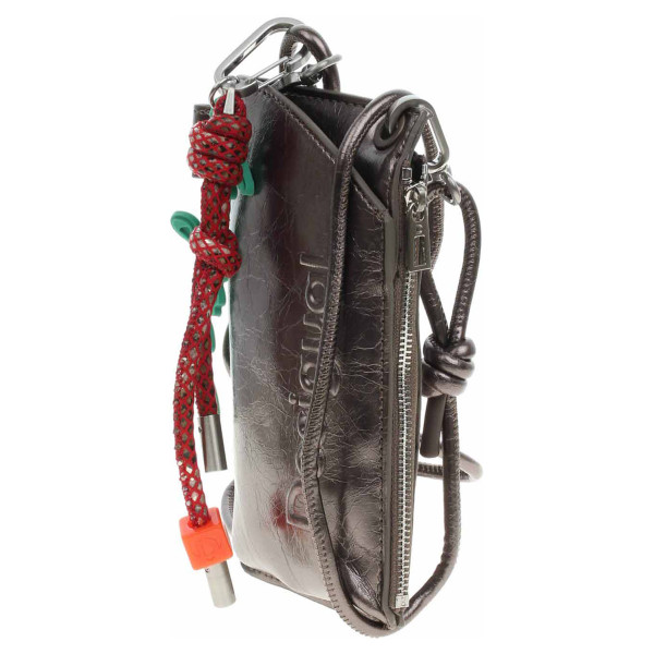 detail Desigual dámská crossbody na mobil 25WAYP24 9225 dark silver