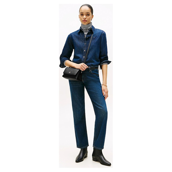 detail Tommy Hilfiger dámská kabelka AW0AW17698 BDS Black