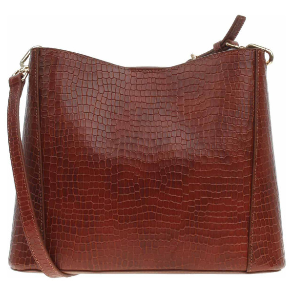 detail Caprice dámská kabelka 9-61020-45 cognac croco