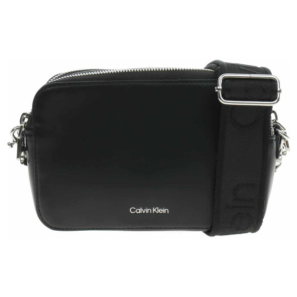 detail Calvin Klein dámská kabelka LV04F3165G 2QP black-shiny nickel