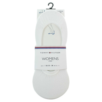 detail Tommy Hilfiger dámské ponožky 353006001 bílé