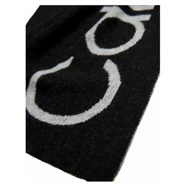 detail Calvin Klein dámská šála K60K611117 BAX Ck Black