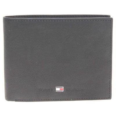 detail Tommy Hilfiger pánská peněženka AM0AM00665 černá