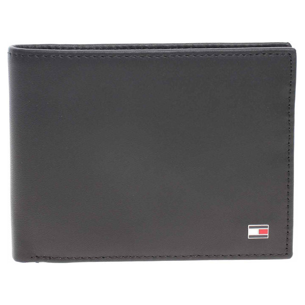 detail Tommy Hilfiger pánská peněženka a přívěšek AM0AM07931 BDS black