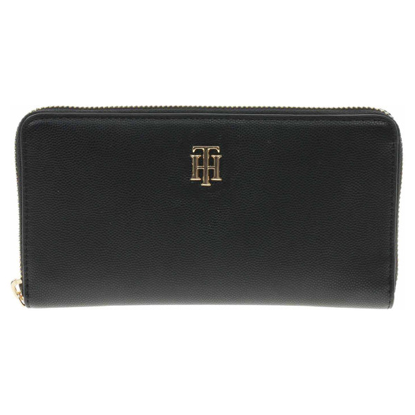detail Tommy Hilfiger dámská peněženka AW0AW13645 BDS Black