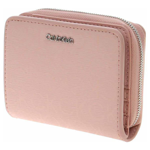 detail Calvin Klein dámská peněženka K60K609996 0J1 Cafe Au Lait Mono