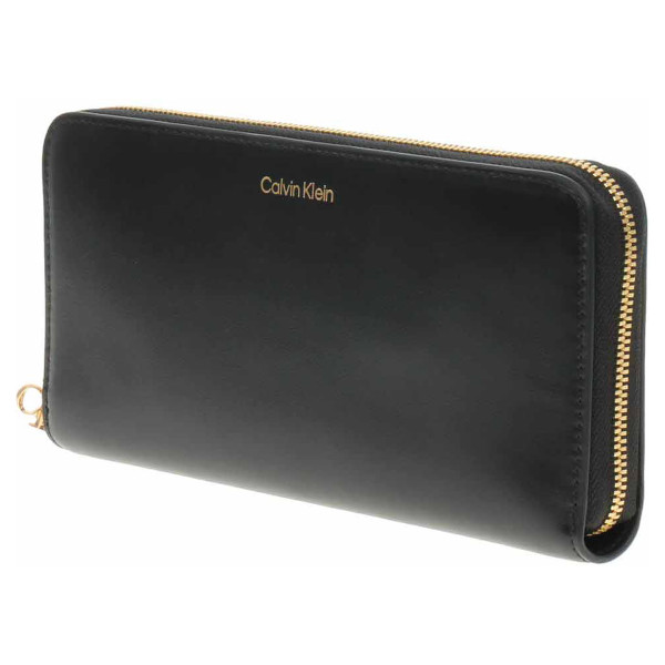 detail Calvin Klein dámská peněženka LV04F1093G UB1 Black