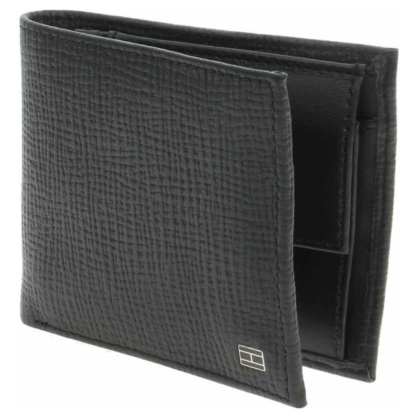 detail Tommy Hilfiger pánská peněženka AM0AM13709 BDS Black