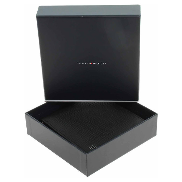 detail Tommy Hilfiger pánská peněženka AM0AM13709 BDS Black