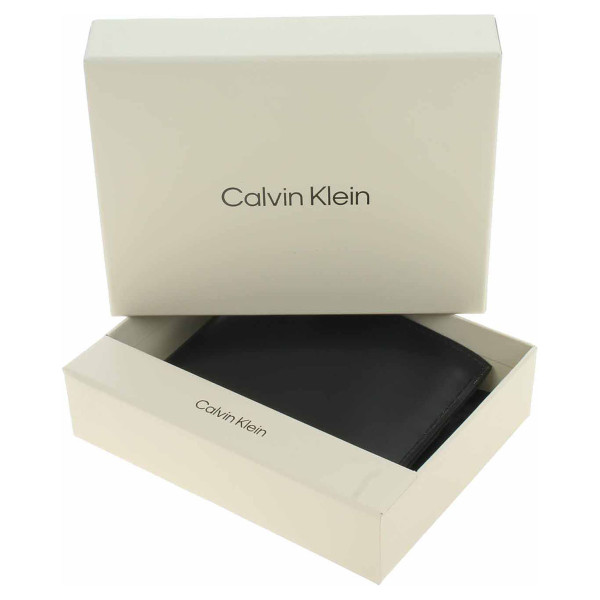 detail Calvin Klein pánská peněženka LV04D1067G UB1 Black