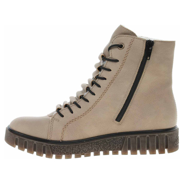 detail Dámská kotníková obuv Rieker Y3420-60 beige