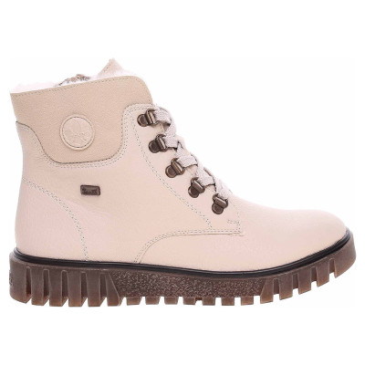 detail Dámská kotníková obuv Rieker Y3433-60 beige