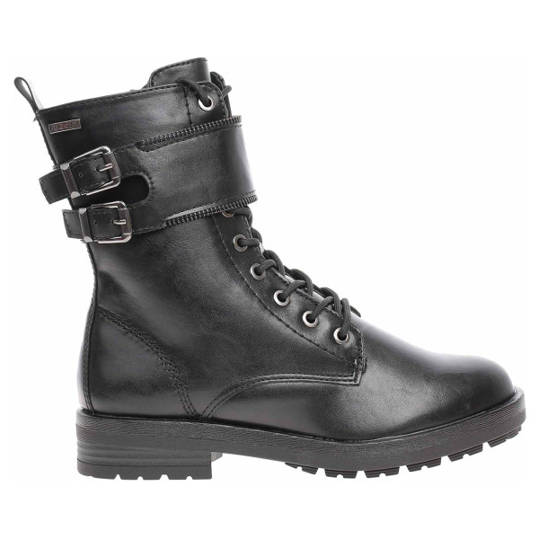 detail Dámská kotníková obuv Tamaris 1-26282-27 black matt