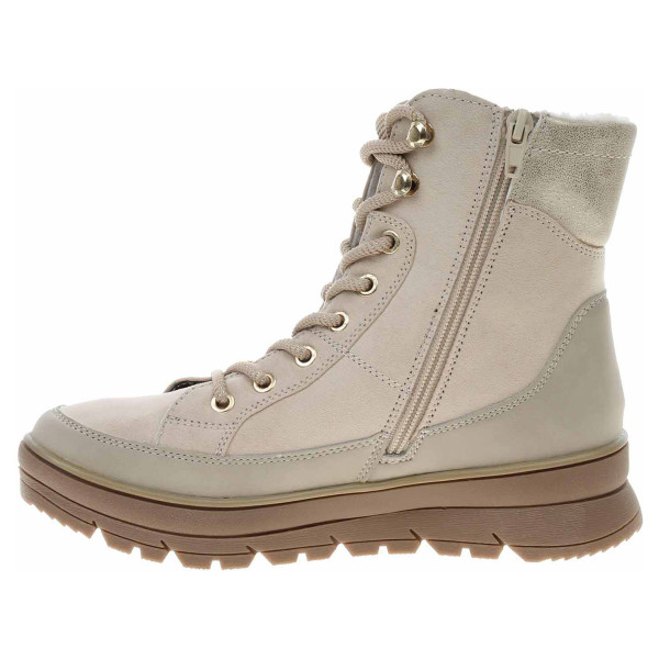 detail Dámská kotníková obuv Jana 8-26270-29 beige