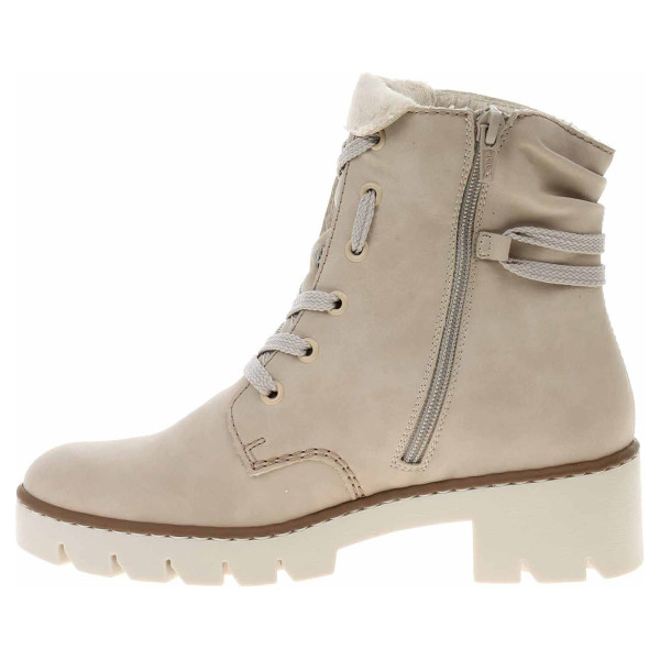 detail Dámská kotníková obuv Rieker X5717-62 beige