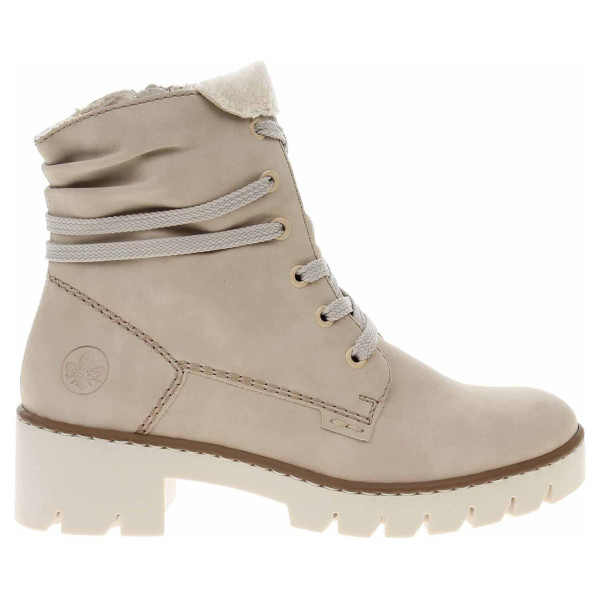 detail Dámská kotníková obuv Rieker X5717-62 beige