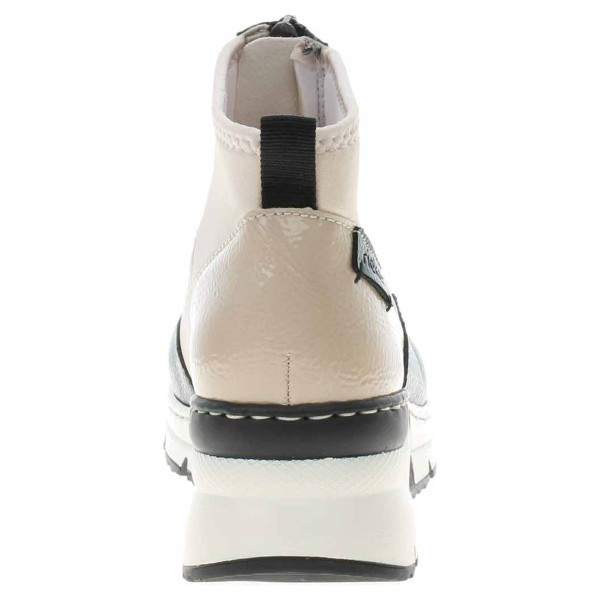 detail Dámská kotníková obuv Rieker N6352-60 beige kombi