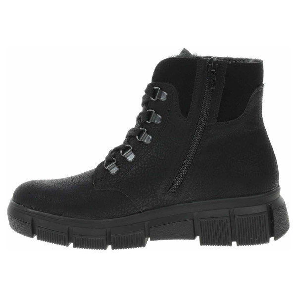 detail Dámská kotníková obuv Rieker X3433-00 schwarz