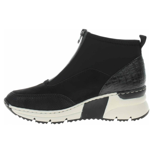 detail Dámská kotníková obuv Rieker N6352-00 schwarz