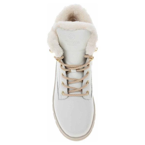 detail Dámská kotníková obuv Remonte D0E71-80 weiss kombi