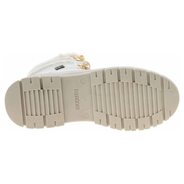 detail Dámská kotníková obuv Remonte D0E71-80 weiss kombi