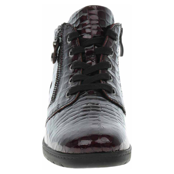 detail Dámská kotníková obuv Caprice 9-25152-29 bordeaux cro.p