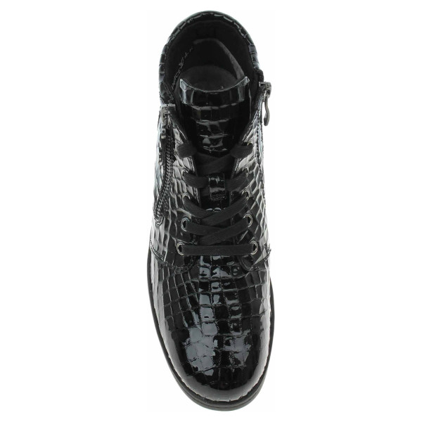 detail Dámská kotníková obuv Caprice 9-25152-29 black croco pa.