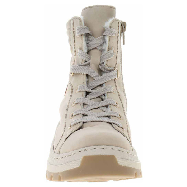 detail Dámská kotníková obuv Rieker X9334-62 beige
