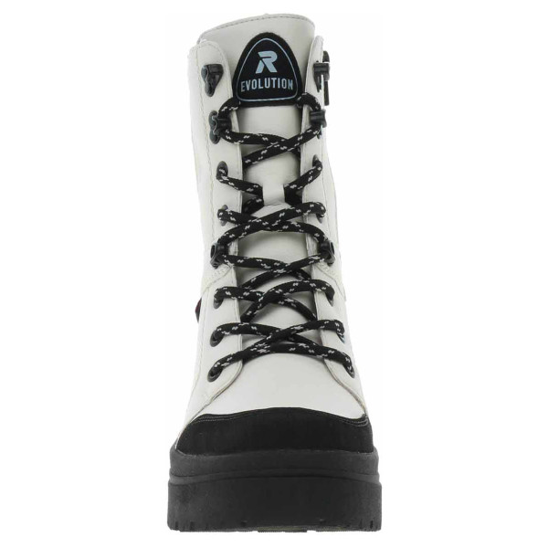 detail Dámská kotníková obuv Rieker W0374-80 weiss kombi