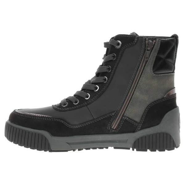 detail Dámská kotníková obuv s.Oliver 5-25239-29 black comb.